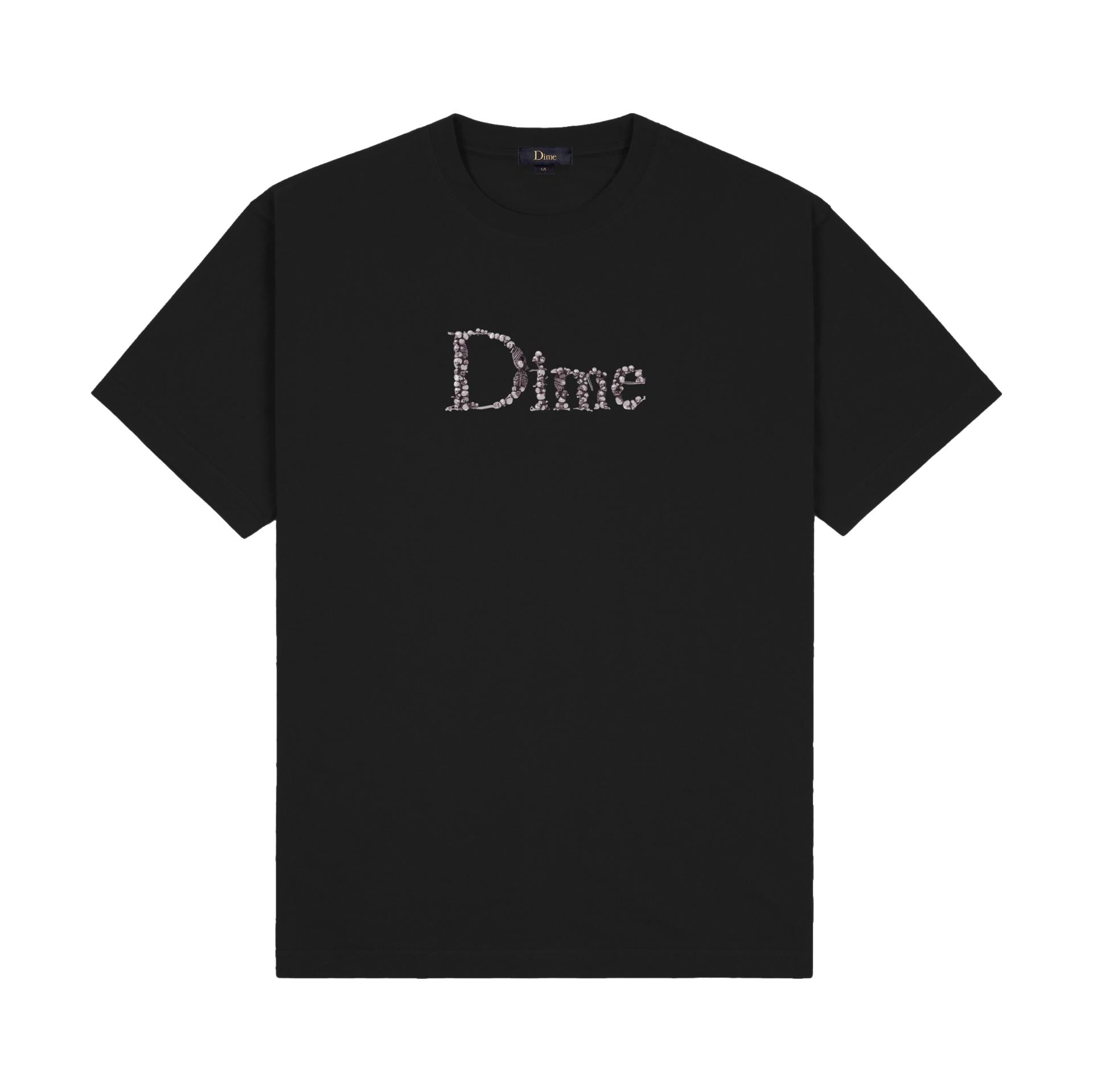 Dime Skull T-Shirt - Black