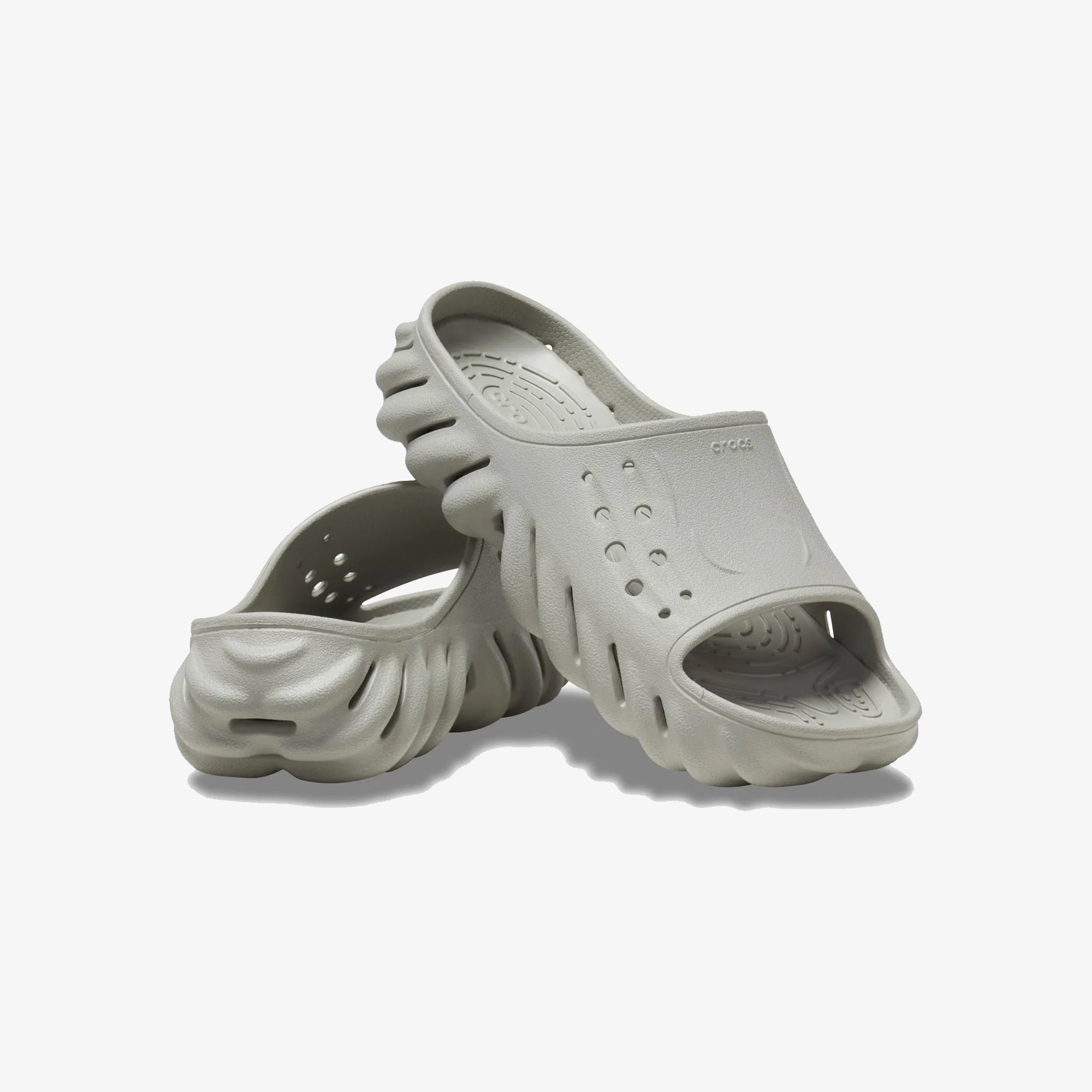 Echo Cross-Strap Sandals in Elephant Mouse Grey