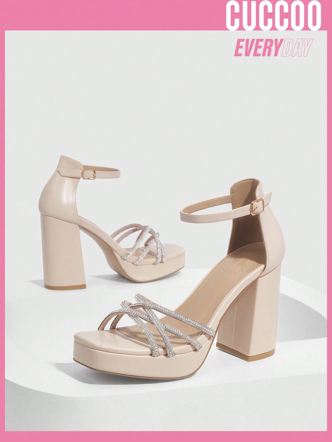 Fashionable high heel sandals for women, perfect for spring and summer weddings and proms.