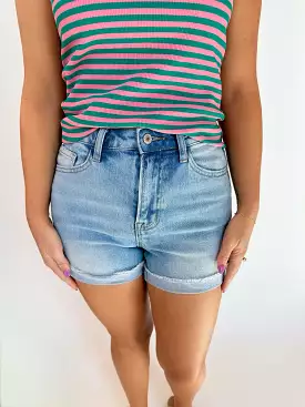 First Pick High Rise Cuff Shorts - Shop Now.