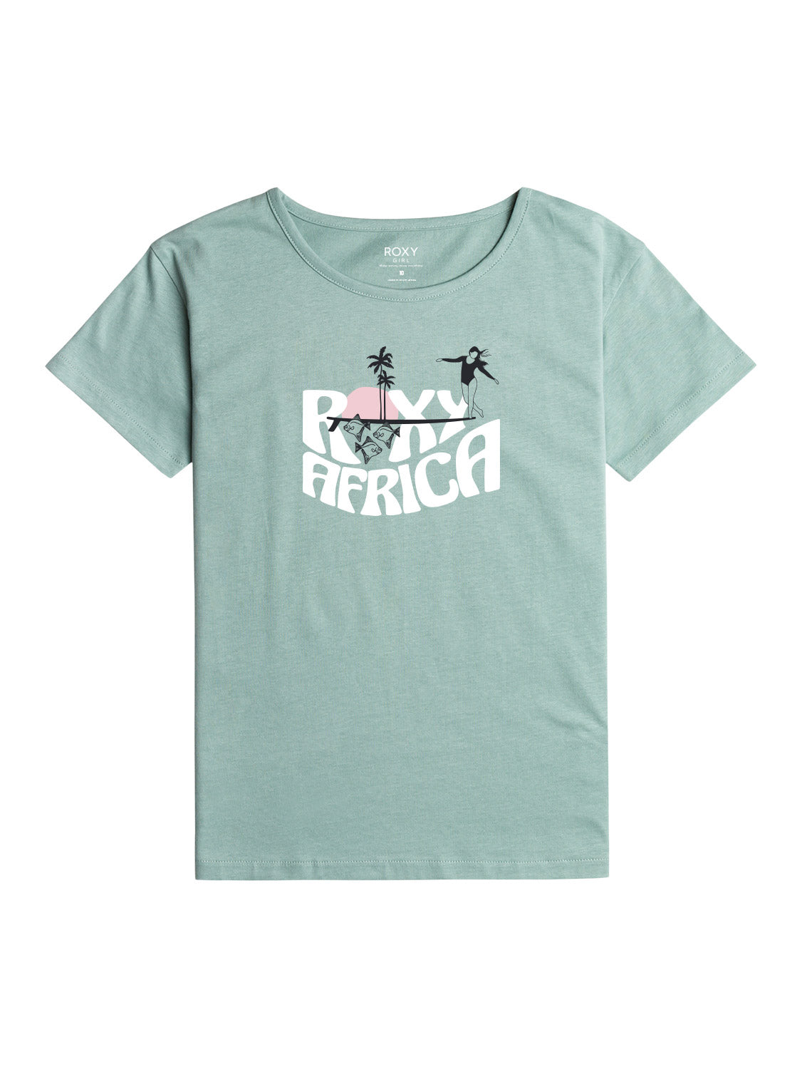 Fish Print Roxy Girls T-Shirt