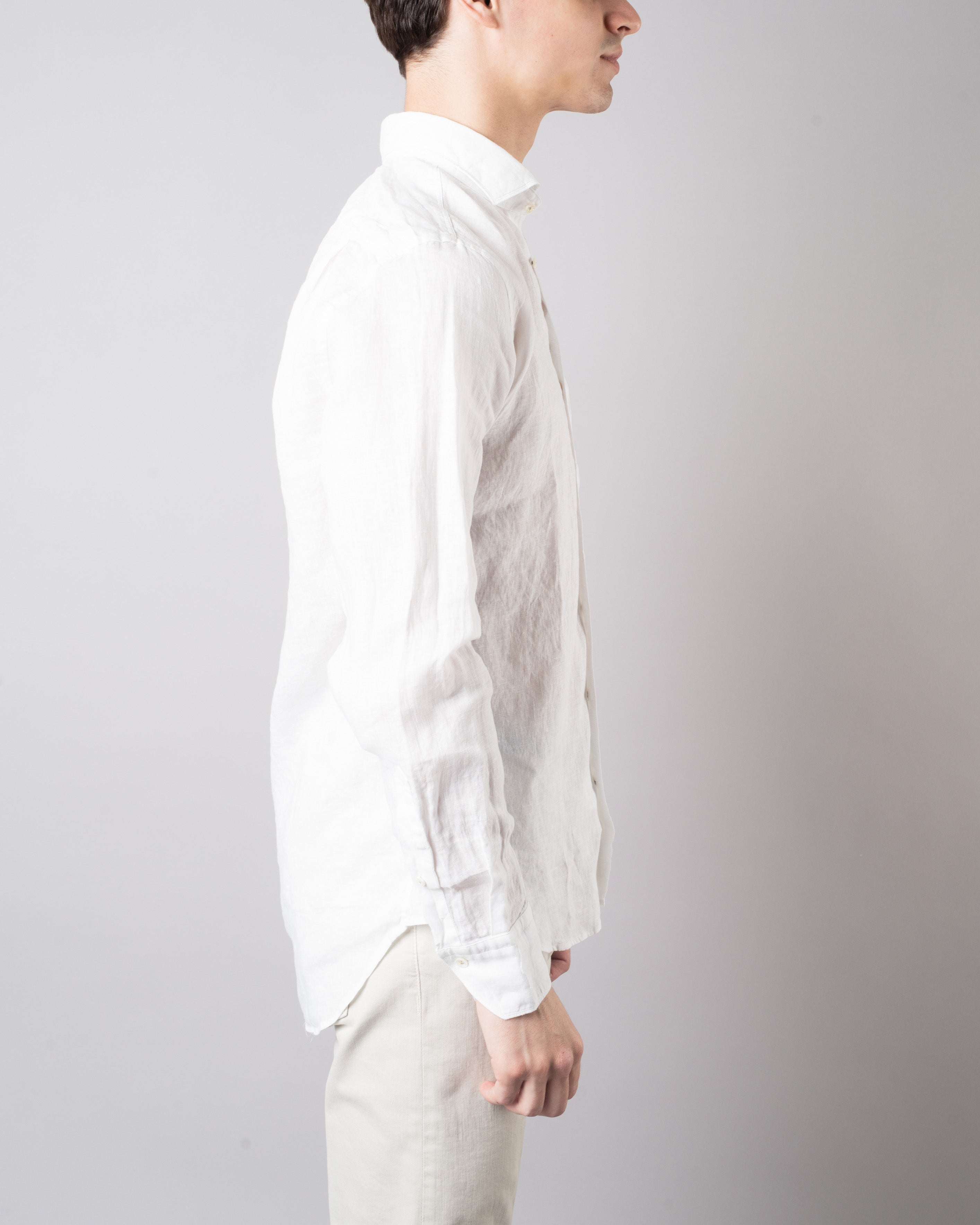 Fitted Linen Shirt