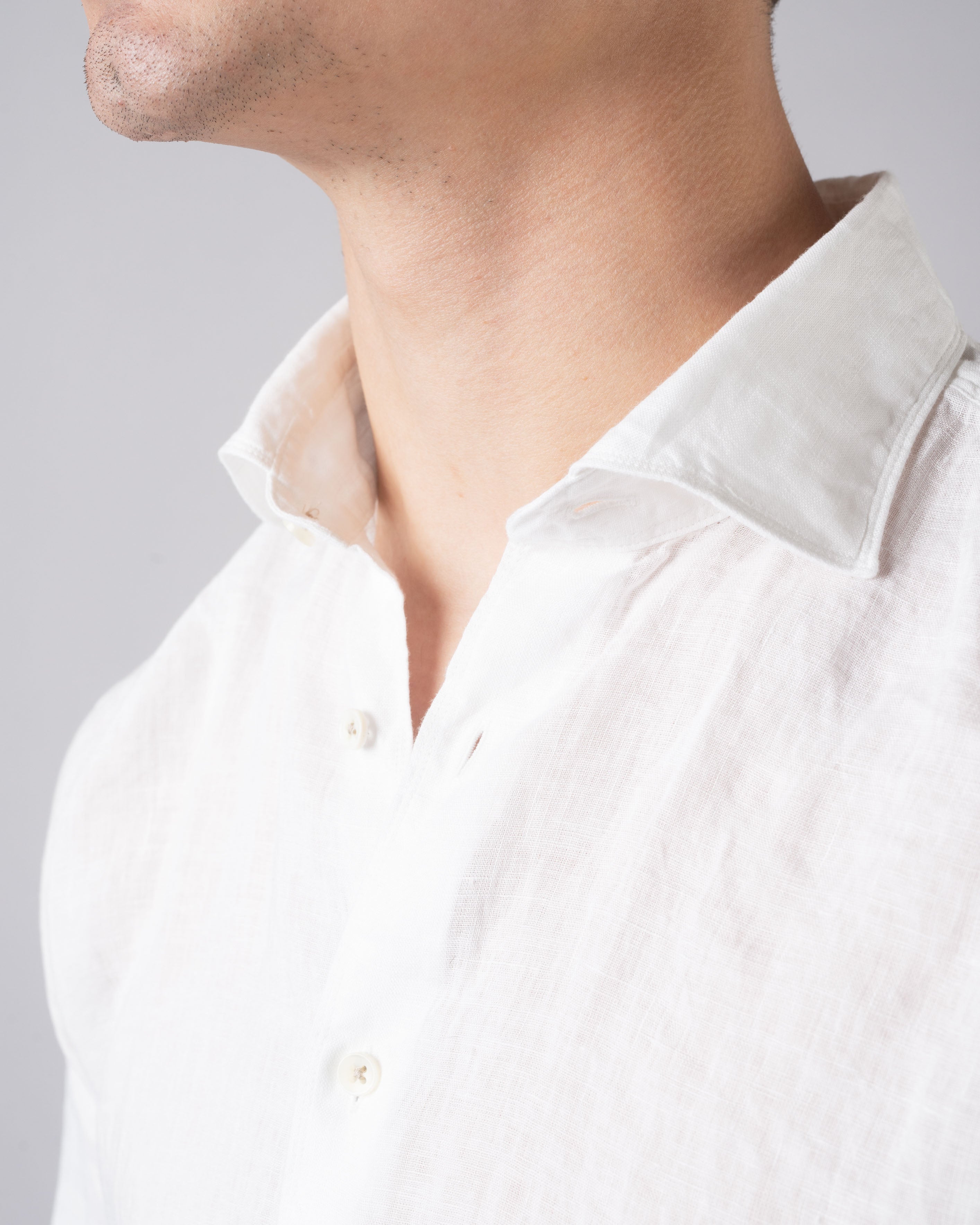 Fitted Linen Shirt