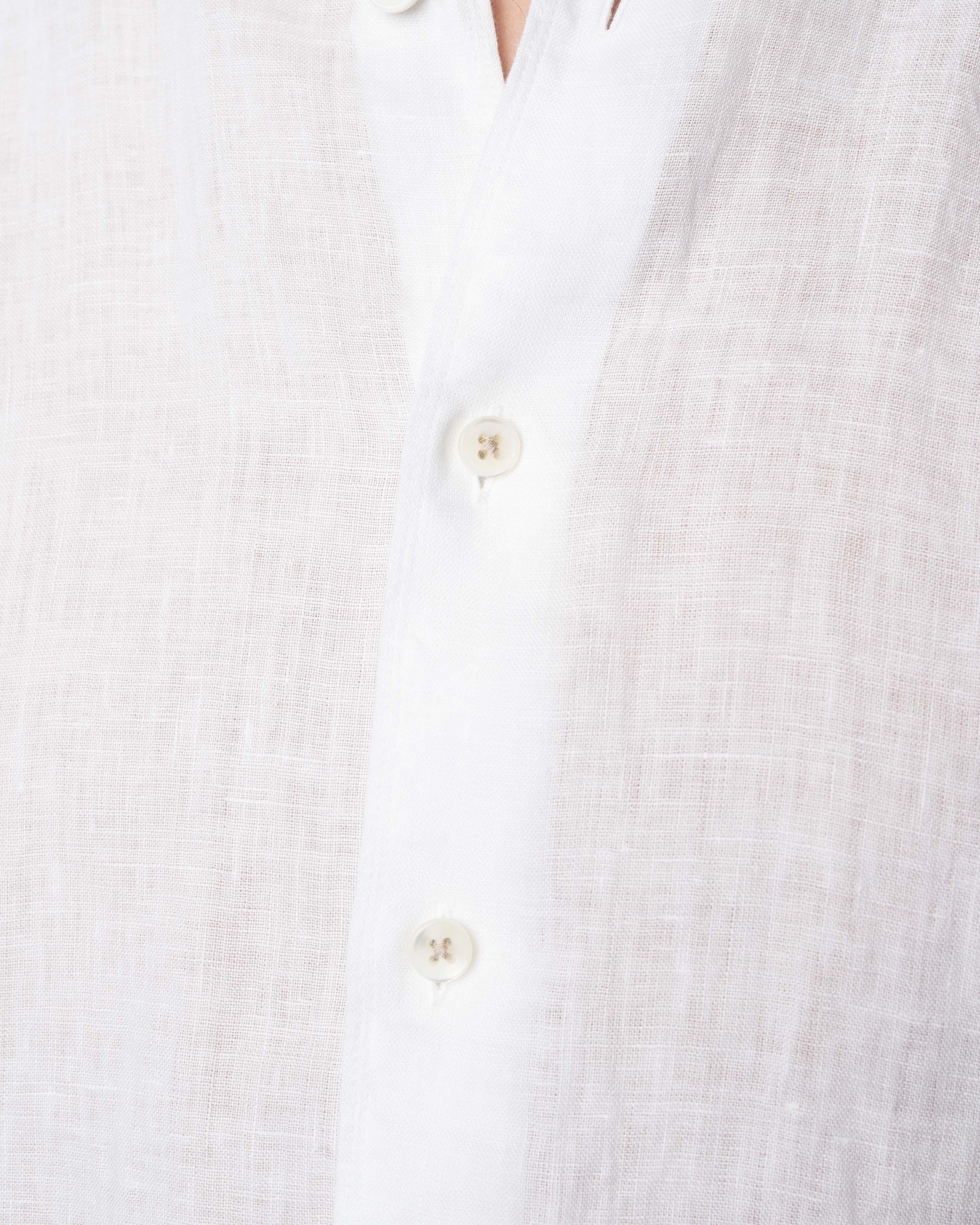 Fitted Linen Shirt