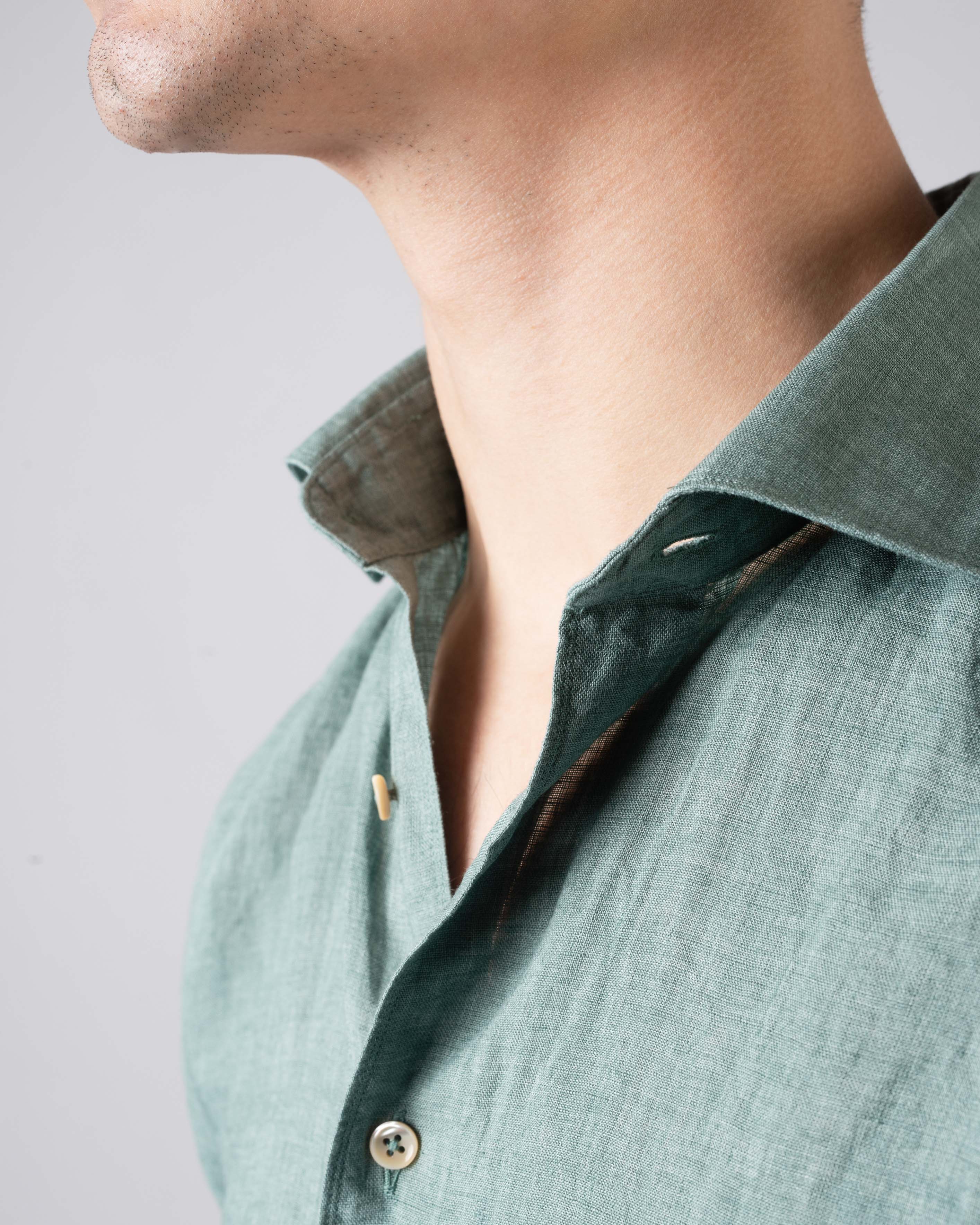 Fitted Linen Shirt