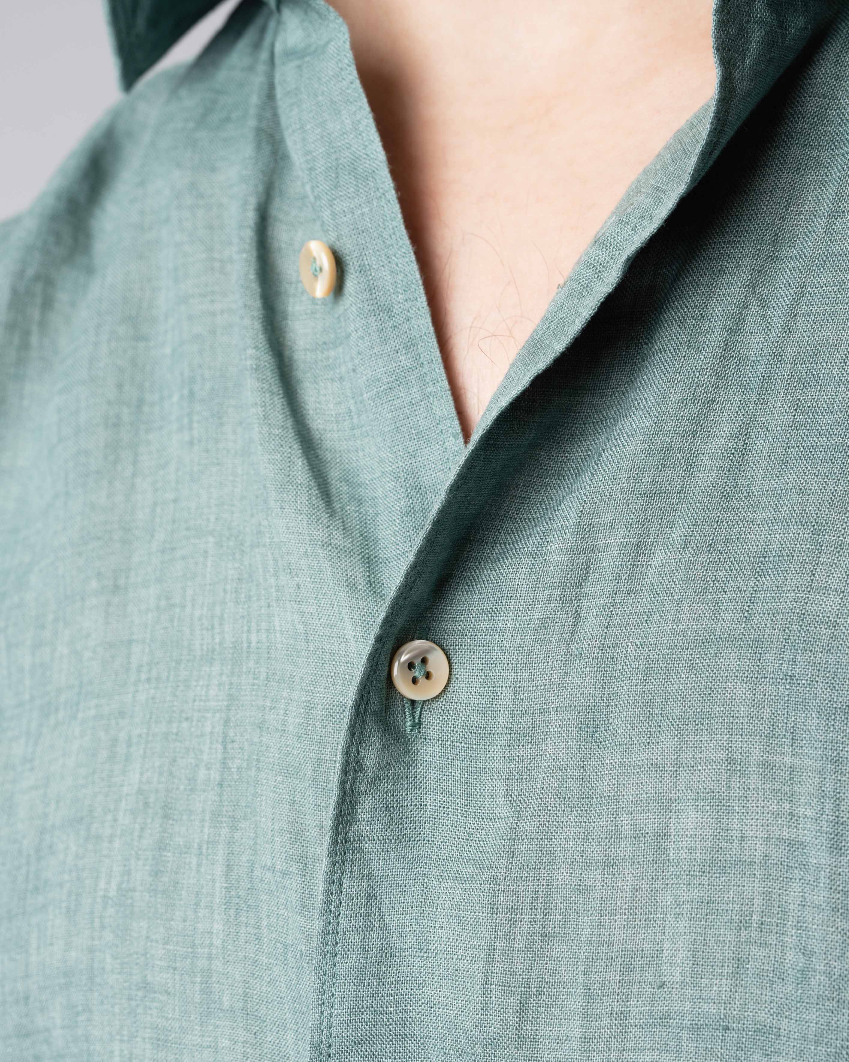 Fitted Linen Shirt