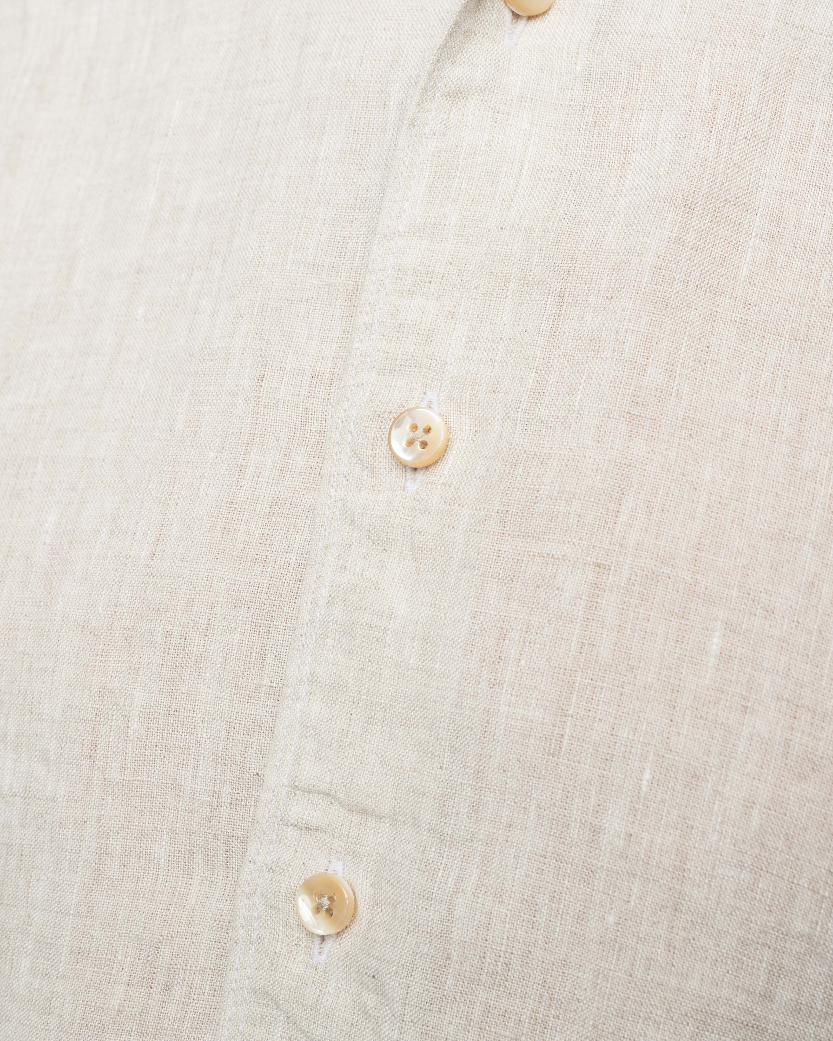 Fitted Linen Shirt