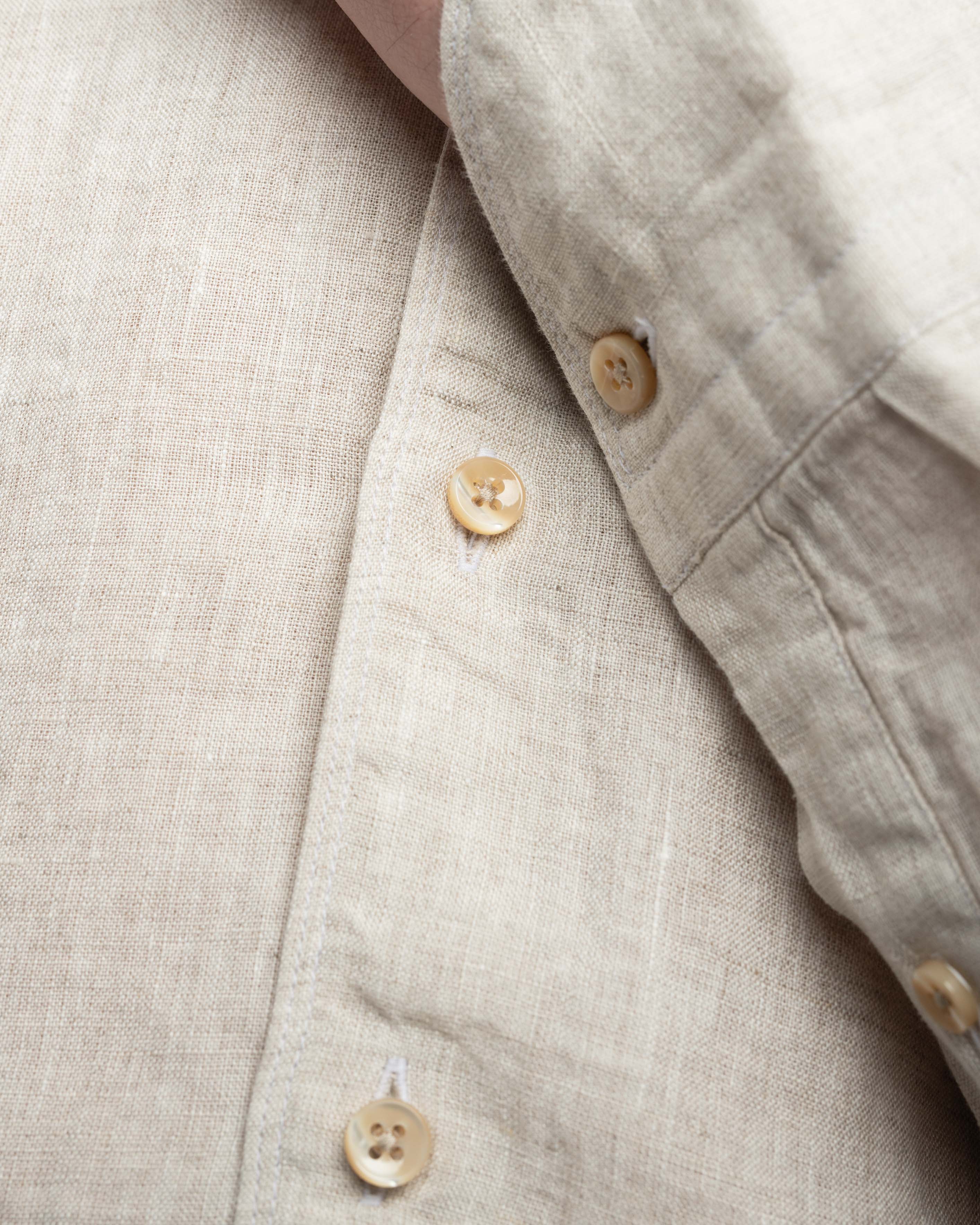 Fitted Linen Shirt