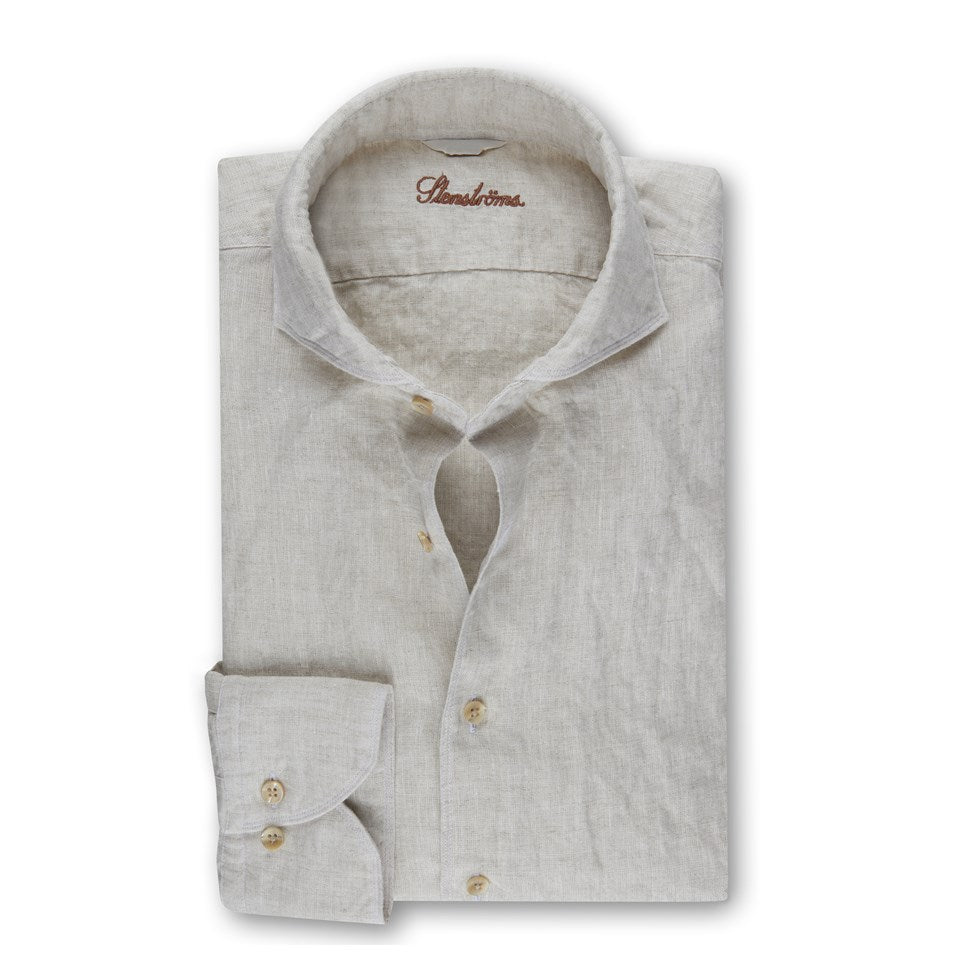 Fitted Linen Shirt