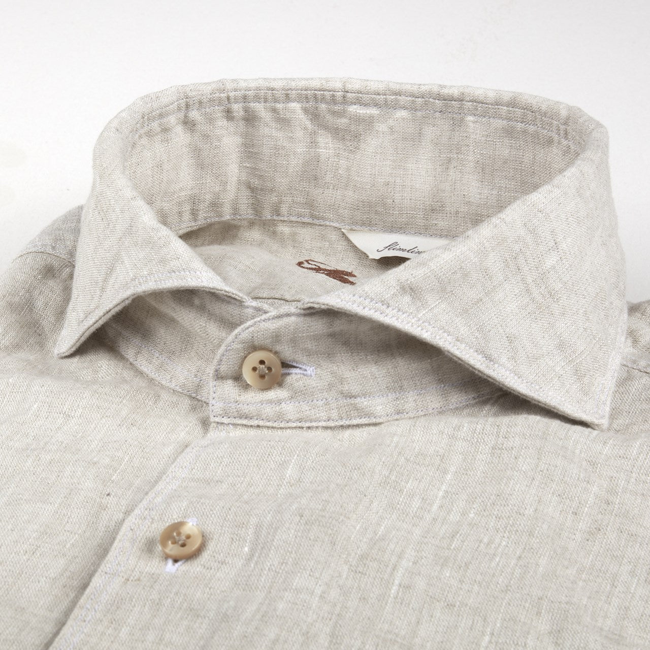 Fitted Linen Shirt