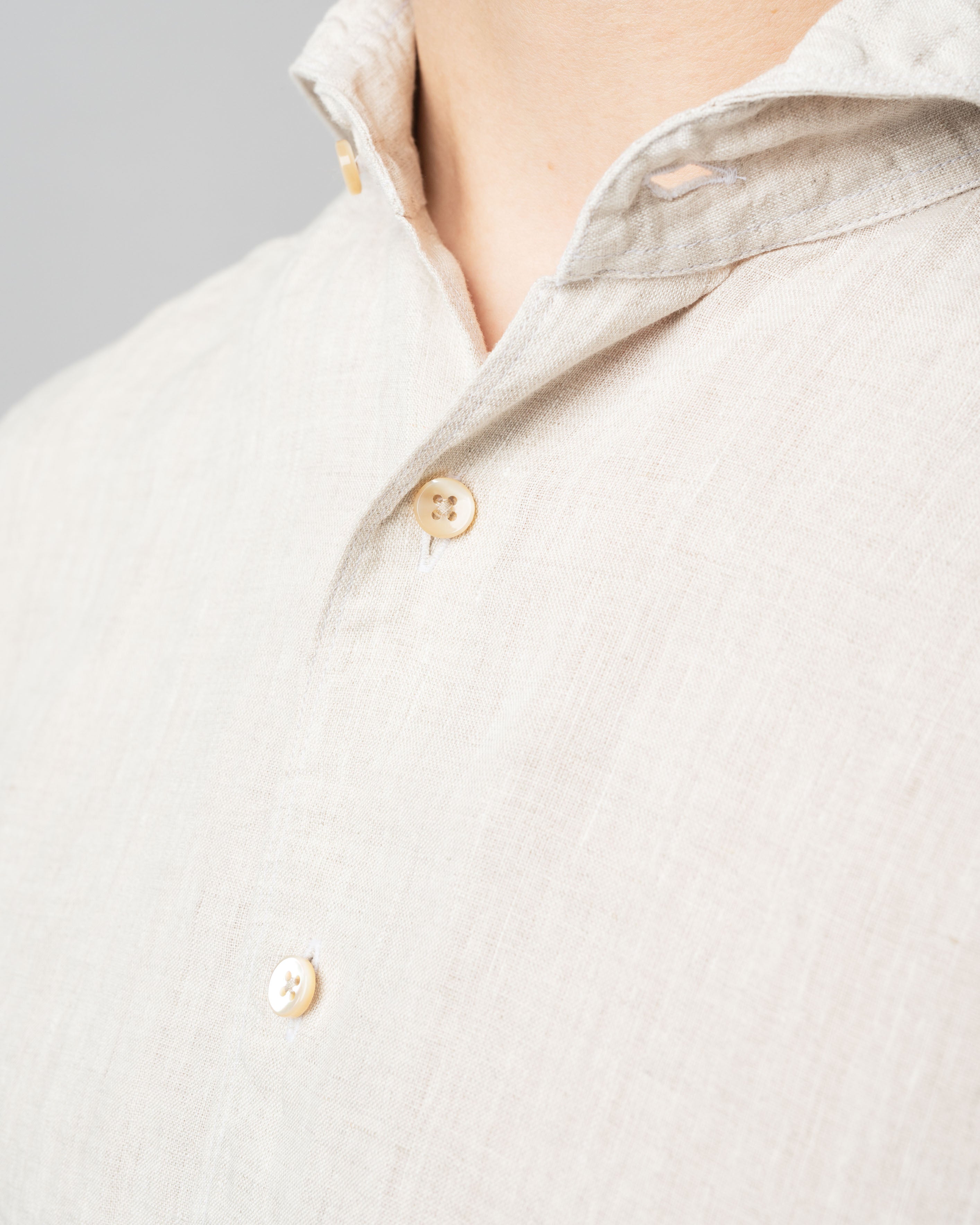 Fitted Linen Shirt