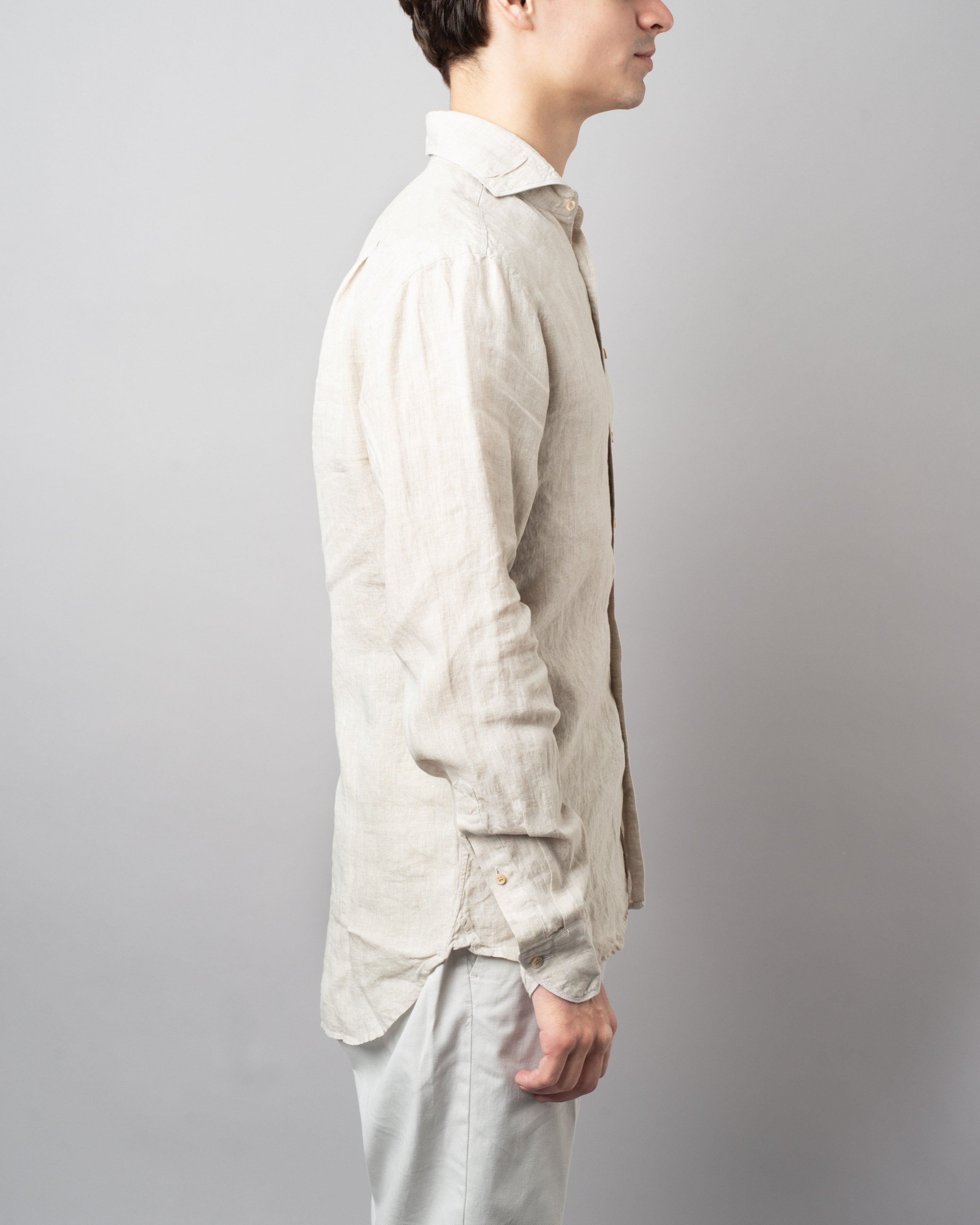 Fitted Linen Shirt