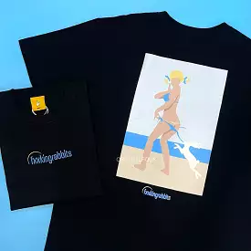 FR2 Japan Tanning Girl T-Shirt Black