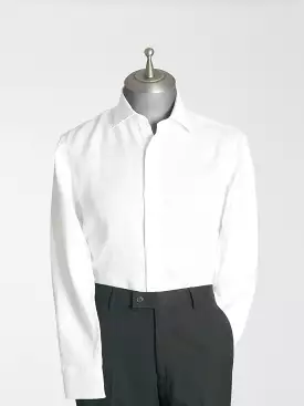 Franco Linen Shirt - White Windsor Collar now optimized for better search engine visibility.