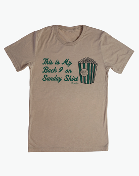 Golf Sunday Back 9 Unisex T-Shirt