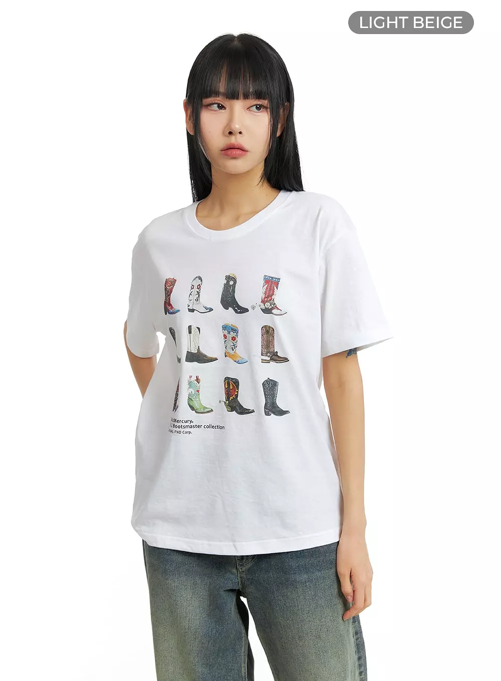 Graphic Boots CM407 T-Shirt - Oversized