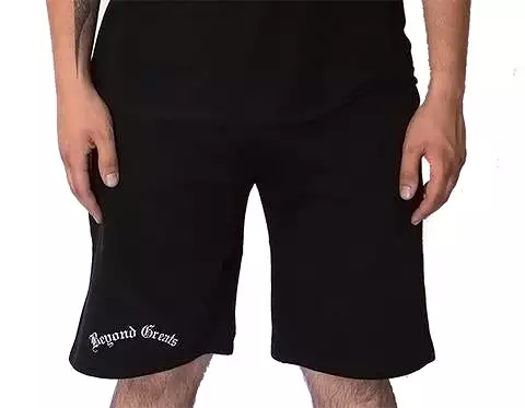 Greats Black Classic Shorts