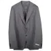 Grey Soft Flannel Blazer - Canali Impeccable Quality