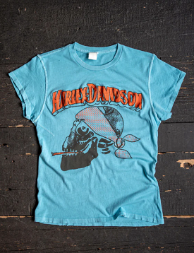 Harley Davidson Bandana Crew Tee, Lagoon - Buy Online