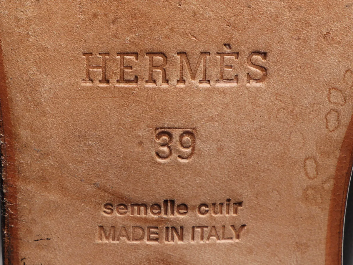 Hermès Jet Black Boots.