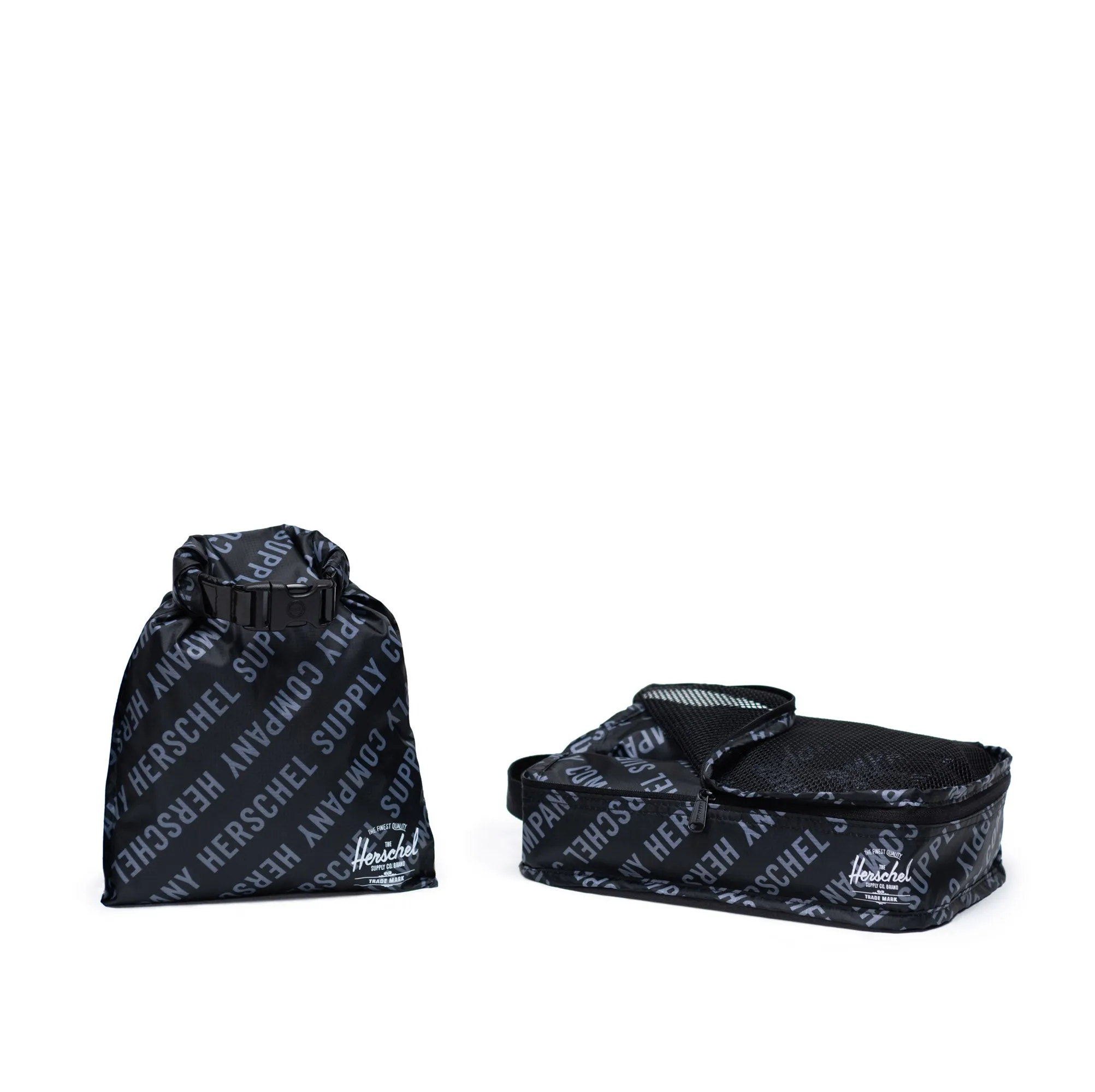 Herschel Travel Organizers - Roll Call Black/Sharkskin Small