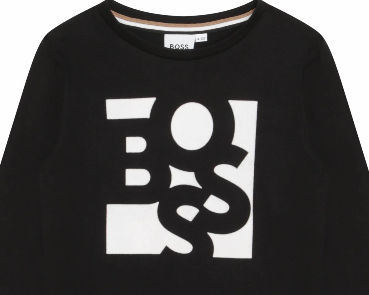 Hugo Boss Junior J25M18 09B Black Long Sleeve T-Shirt