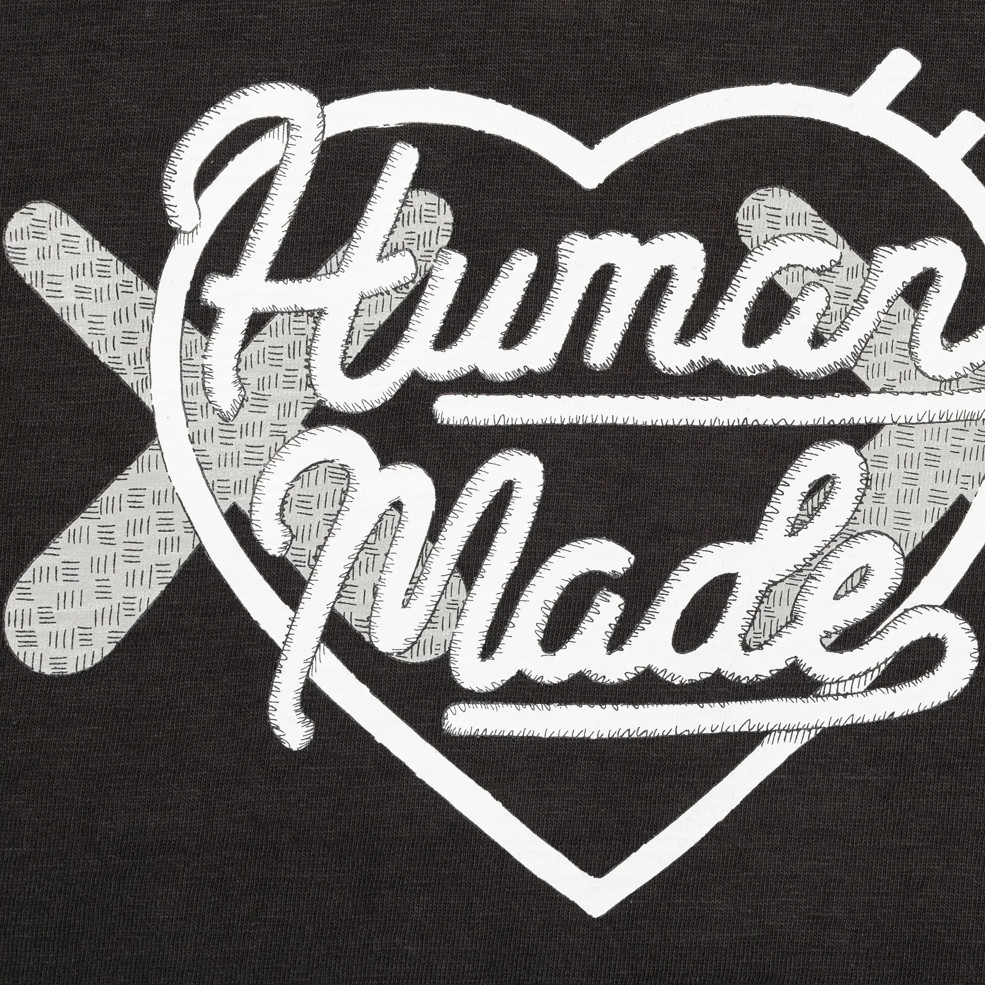 Human Made X KAWS Logo Tee Black - Shop Now