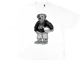 Icy Bear Cool Grey 11's White T-Shirt