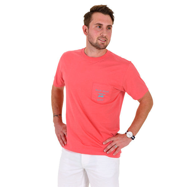 Island Tee Short Sleeve Dog Coral for Sale.