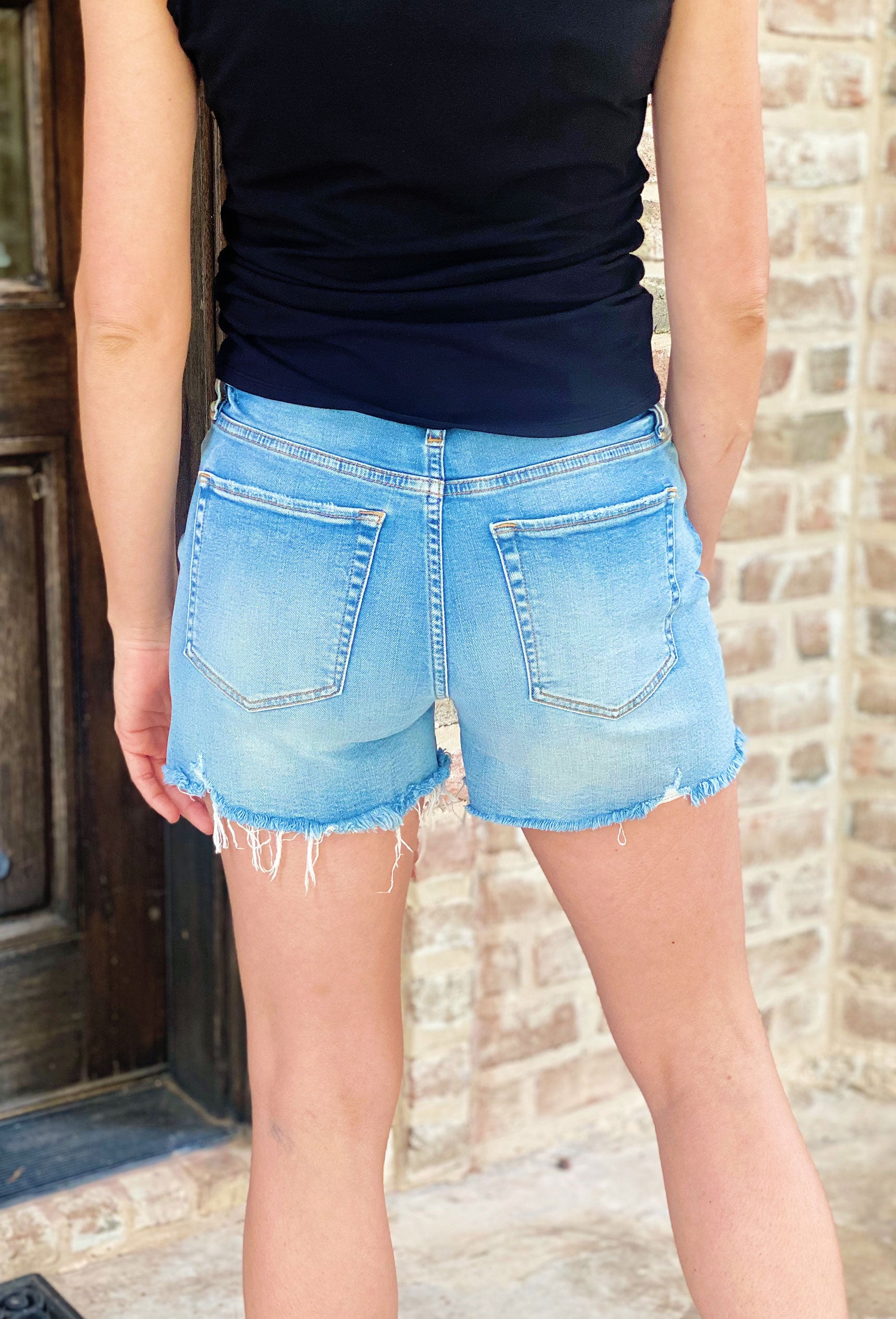 Ivy Denim Shorts - Dear John - Shop Now.