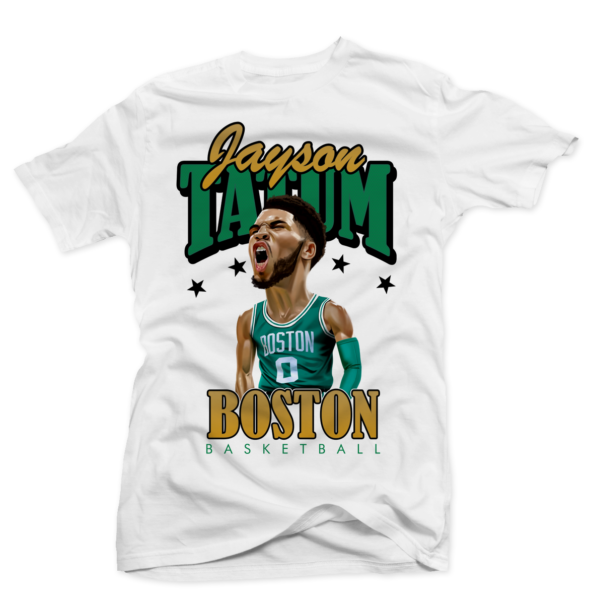 Jayson Tatum Boston Celtics Basketball Tee