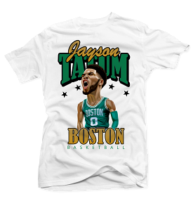 Jayson Tatum Boston Celtics Basketball Tee