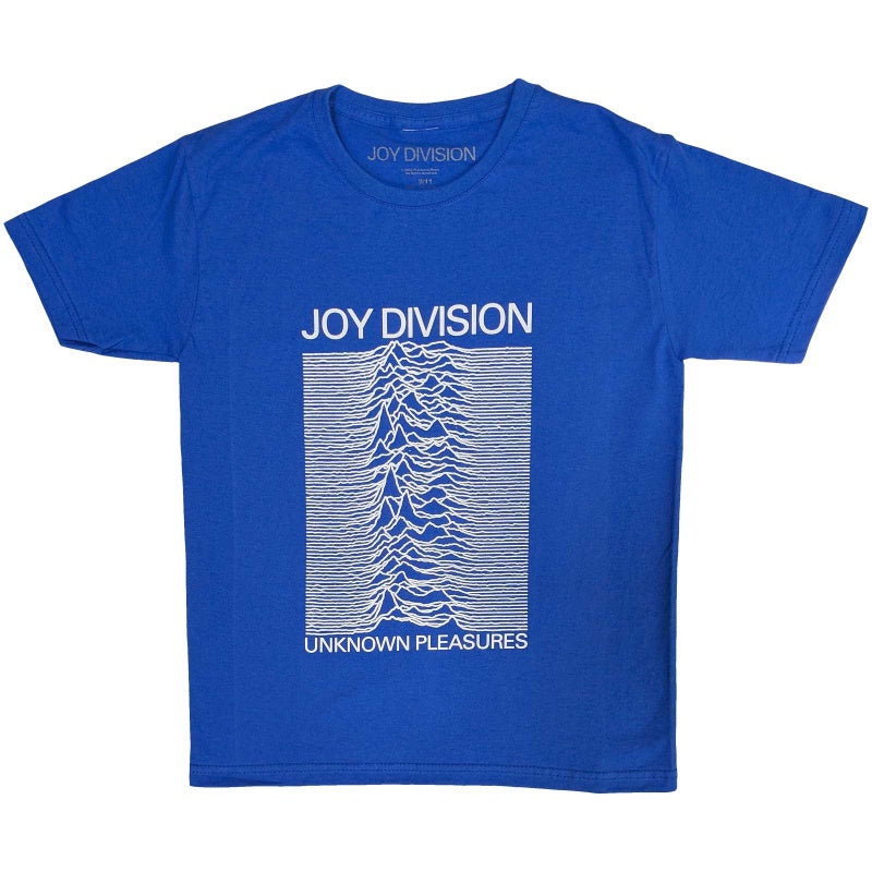 Joy Division Unknown Pleasures Blue T-Shirt | Limited Stock, Shop Now