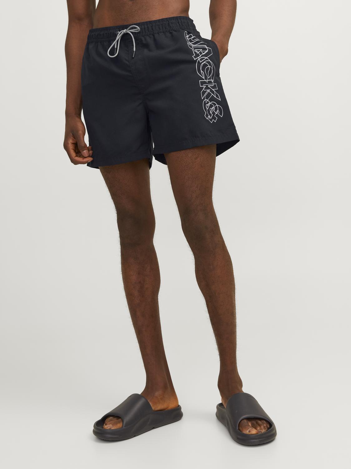 JPSTFIJI JJSWIM Swim Short - Double Logo - Jack & Jones Mens