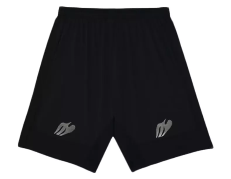 Kanye West Donda Black Logo Shorts with Doves