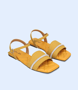 KG0027 Mustard Girls Casual Sandal