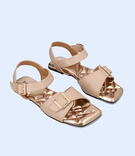 KG0028 Girls Casual Sandal - Champagne