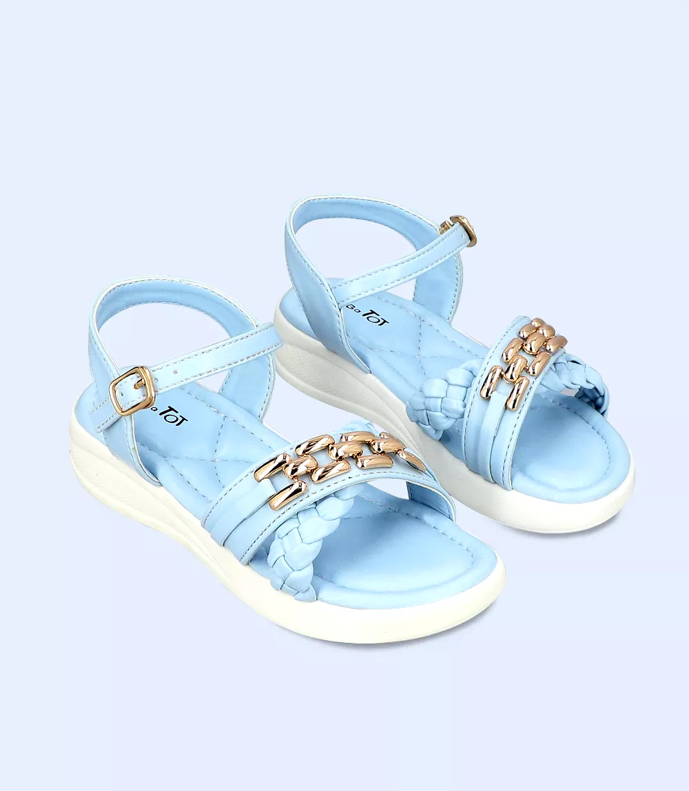 KG0104-ICE BLUE-Girls Sandals