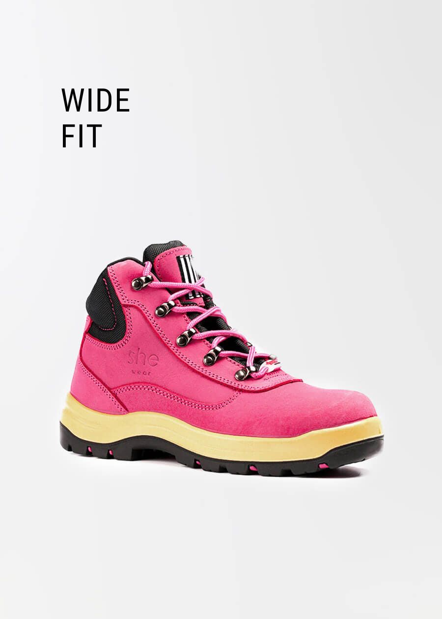 ladies safety boots hiker style