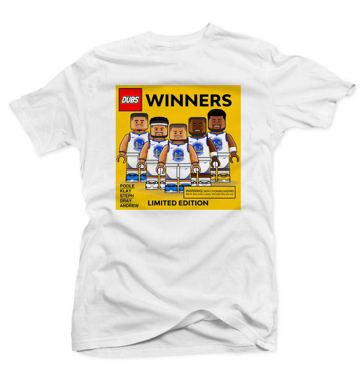 Lego Dubs Warriors White Tee