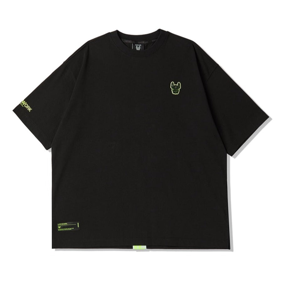 LifeWork Neon Tape T-Shirt Black