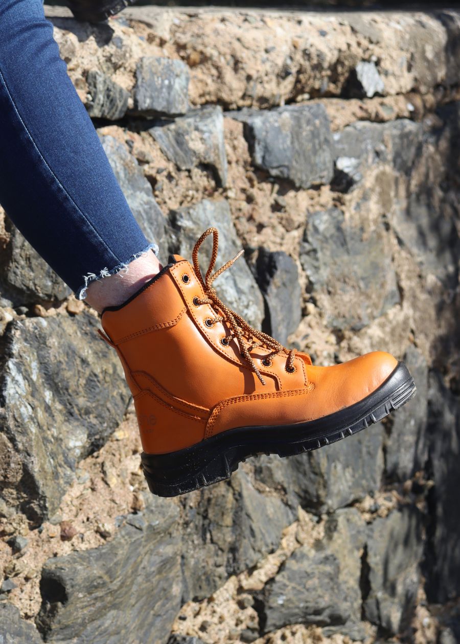 Limited edition work boots for women.