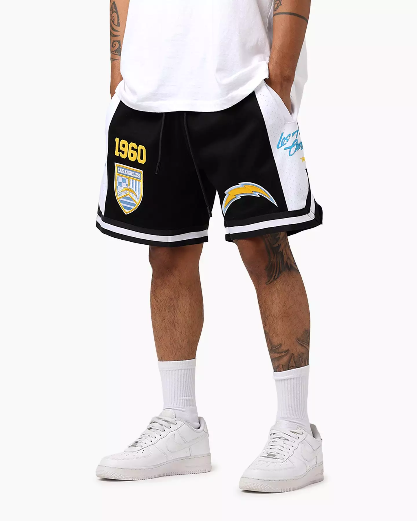 Los Angeles Chargers Fast Lane 2.0 Shorts Black