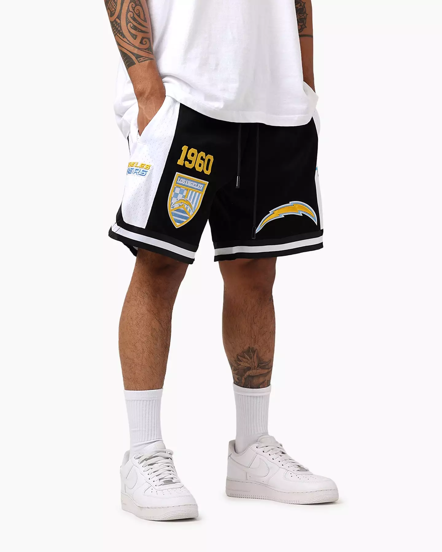 Los Angeles Chargers Fast Lane 2.0 Shorts Black