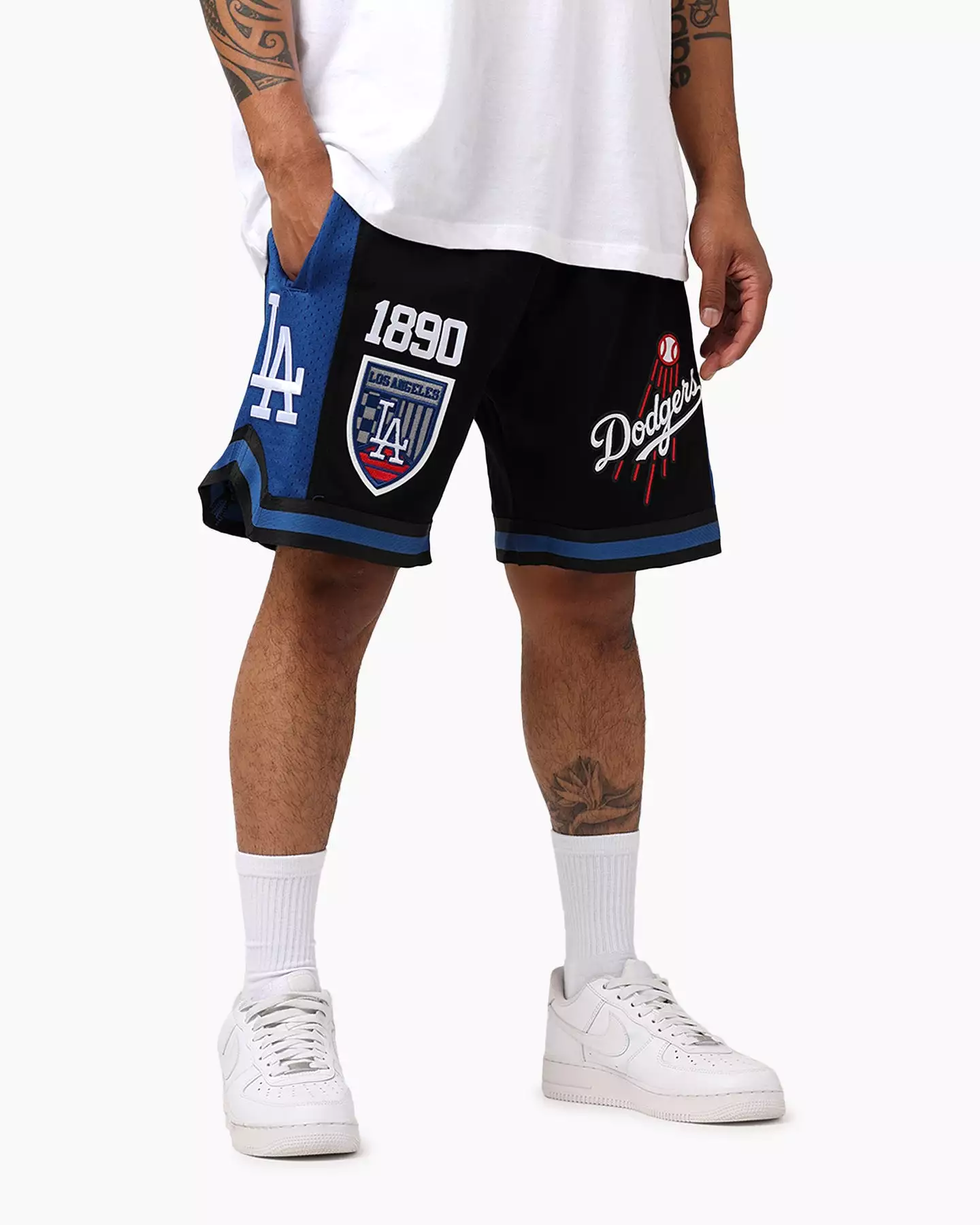 Los Angeles Dodgers Fast Lane Dark 2.0 Shorts Black/Blue