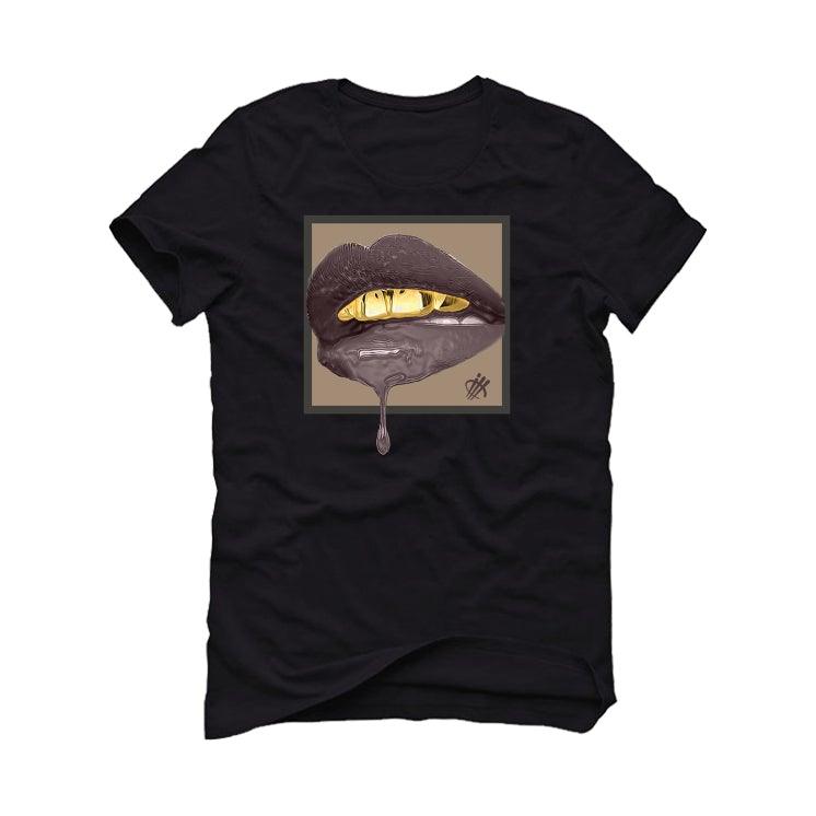 Ma Maniere x Air Jordan 3 SP 2021 Black T-Shirt with Lipstick Design | Available Now