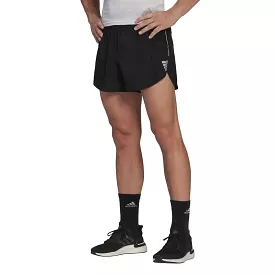 mens adidas running shorts black reflective gym fitness