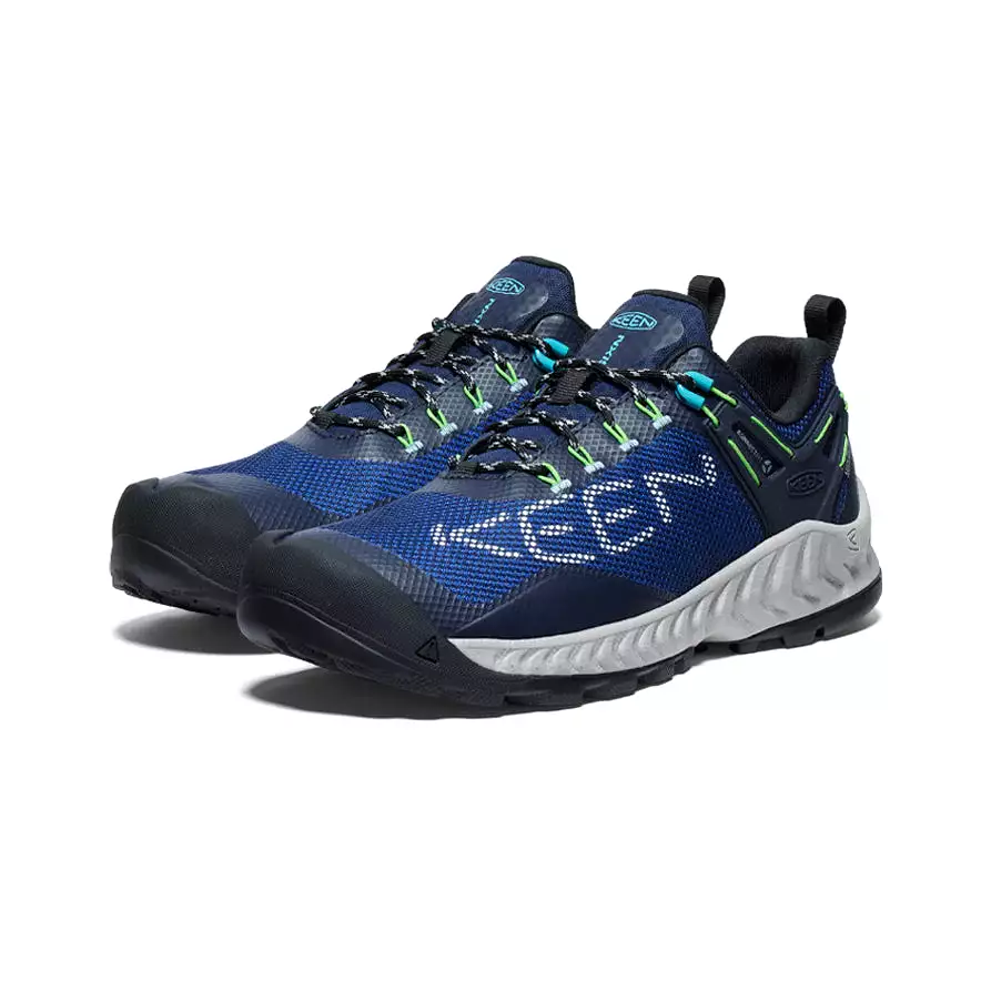 Men's Nxis Evo WP - Sky Captain/Green Flash Waterproof Shoes