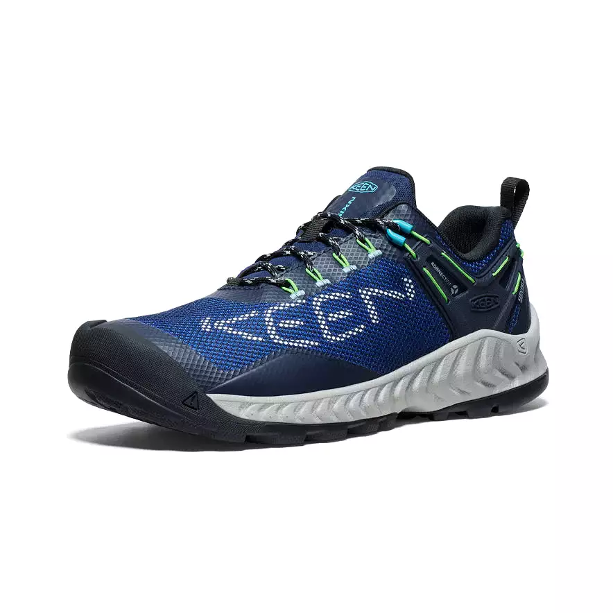 Men's Nxis Evo WP - Sky Captain/Green Flash Waterproof Shoes