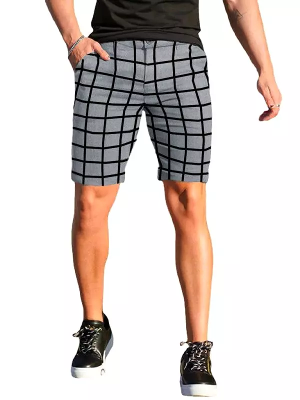 Men's Plaid Shorts